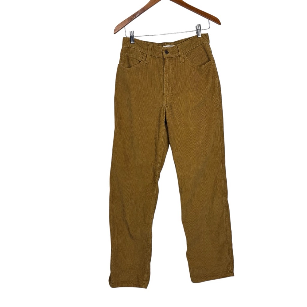 LEVIS  Tan/ Yellow Corduroy ‘94 Baggy Pants‎ W27